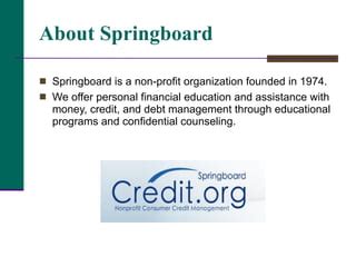 springboard financial counseling.